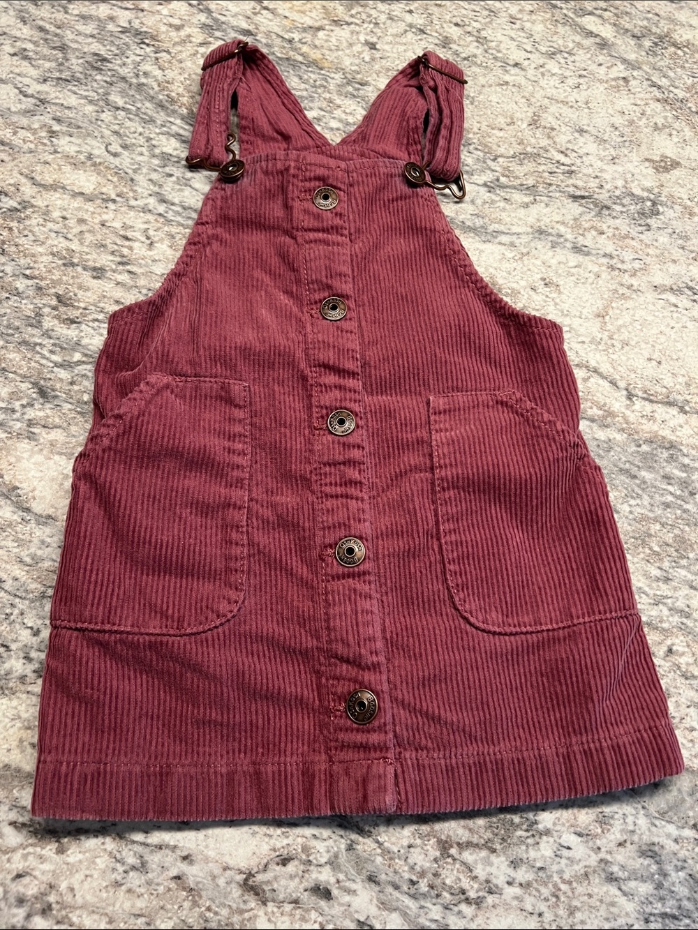 Oshkosh B’gosh Dress Overall Bundle - Set of 2 Preloved EUC - Picture 2 of 7